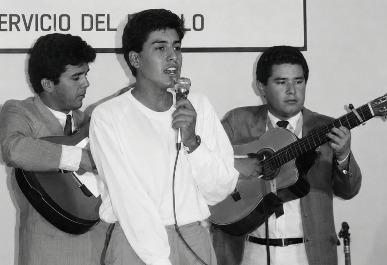 Joven Tonny Tamayo en sus inicios